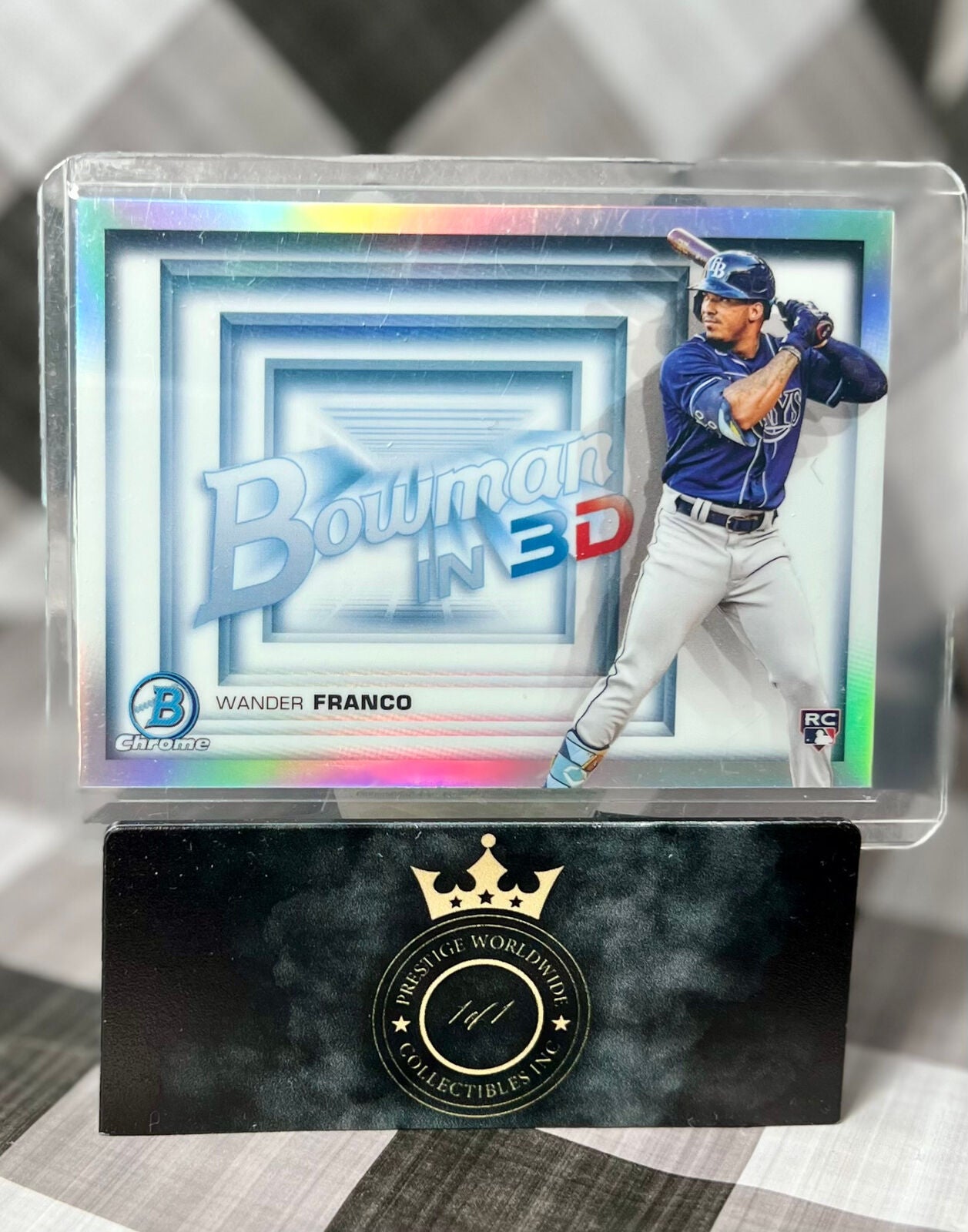 Wander Franco 2022 Bowman Chrome In 3D #B3D-1