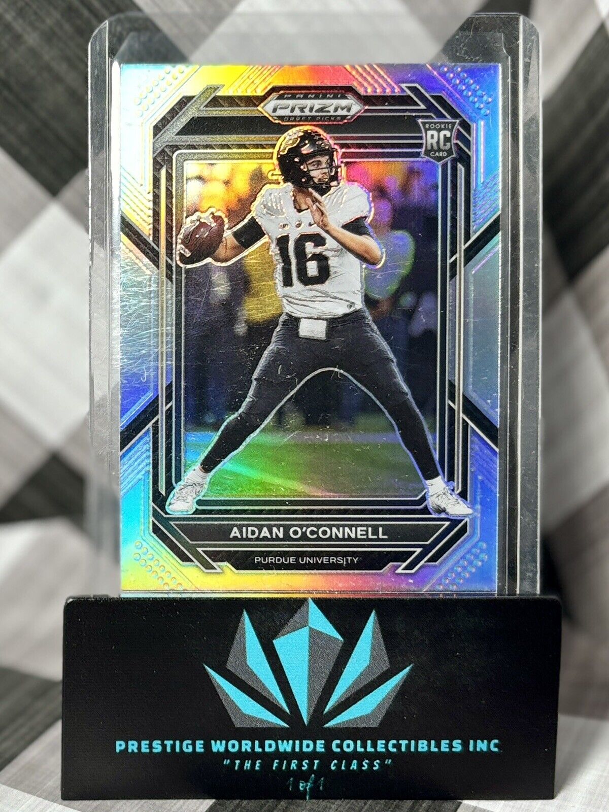 Aidan O'Connell 2023 Prizm Draft Picks Silver Prizm Rookie #108 LV Raiders RC