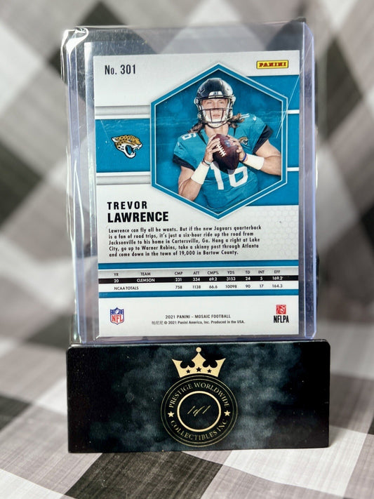 Trevor Lawrence 2021 Panini Mosaic Rookie #301 Jacksonville Jaguars RC