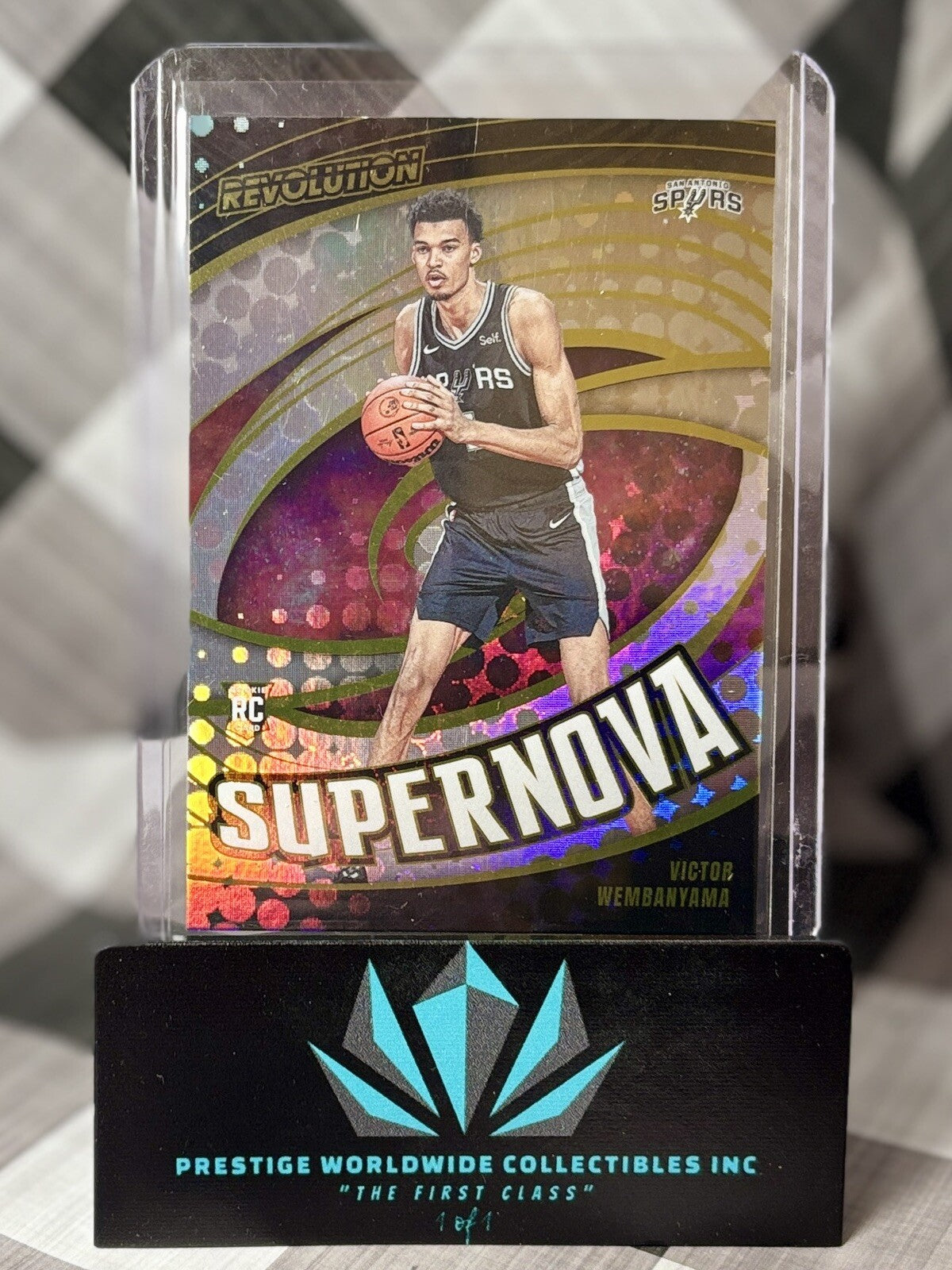 Victor Wembanyama 2023-24 Panini Revolution Rookie Supernova #6 SA Spurs RC
