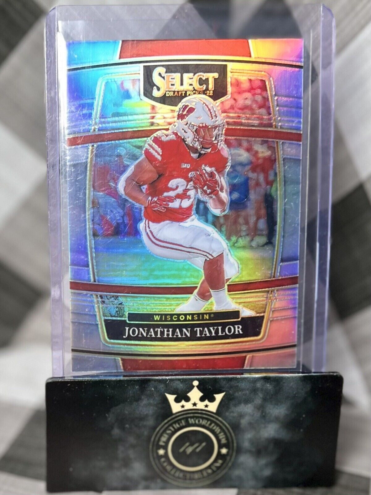Jonathan Taylor 2022 Select Draft Picks Concourse Silver Prizm #95 - IND Colts