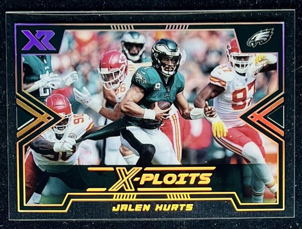 JALEN HURTS 2022 Xr X-PLOITS SSP CASE HIT #XP-7 PHILADELPHIA EAGLES ACETATE🔥