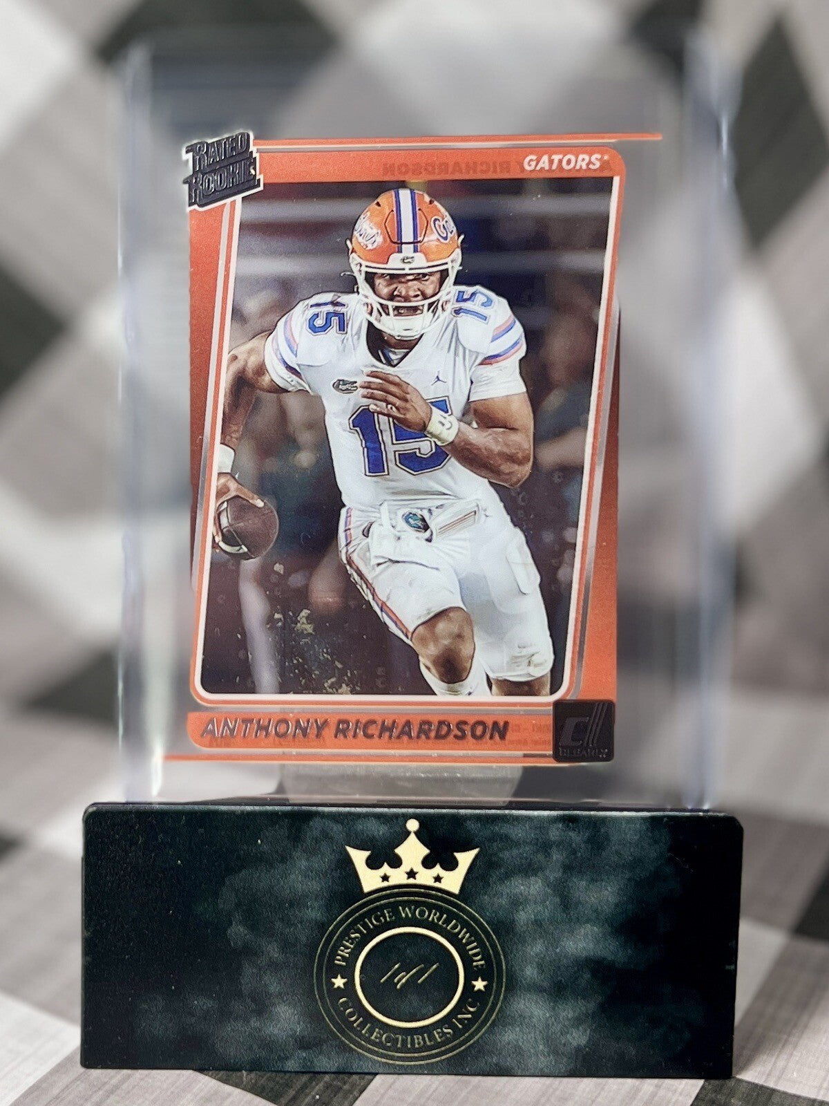 Anthony Richardson 2023 Chronicles DP Donruss Clearly Rated Rookie #50 IND Colts