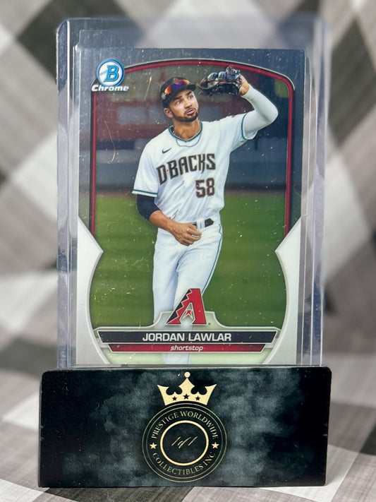 Jordan Lawlar 2023 Bowman Chrome Prospects #BCP-92 AZ Diamondbacks RC