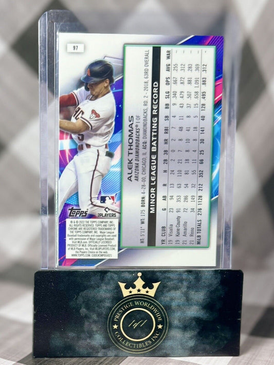 Alek Thomas 2023 Topps Cosmic Chrome Rookie #59 Arizona Diamondbacks RC