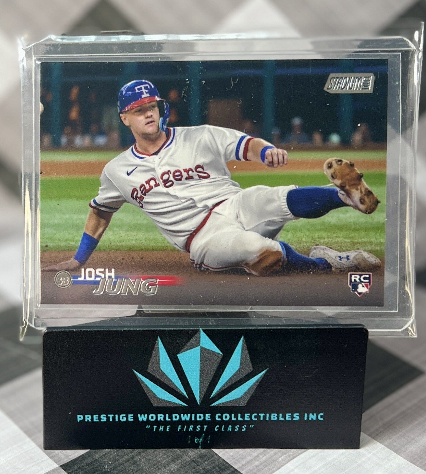 Josh Jung 2023 Topps Stadium Club Rookie #27 Texas Rangers World Series RC
