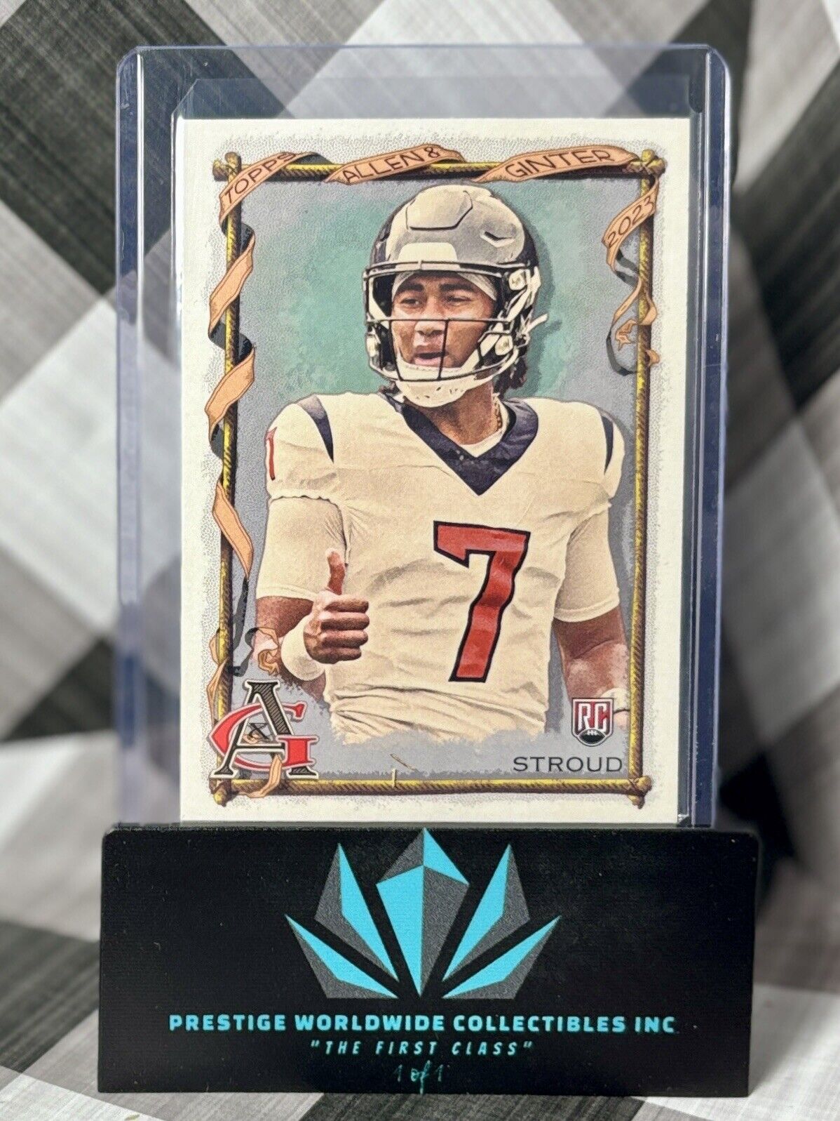 CJ Stroud 2023 Topps Composite Allen & Ginter Rookie #402 Houston Texans RC