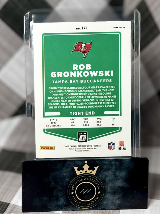 Rob Gronkowski 2021 Donruss Optic Star Emoji ⭐️ #171 Tampa Bay Buccaneers SSP
