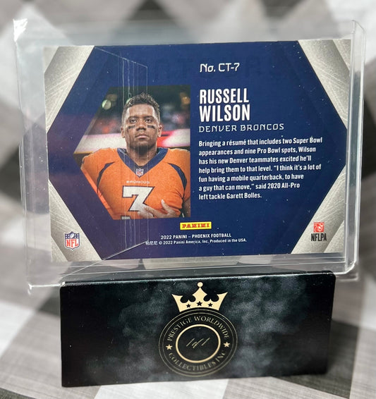 Russell Wilson 2022 Phoenix Contours Silver