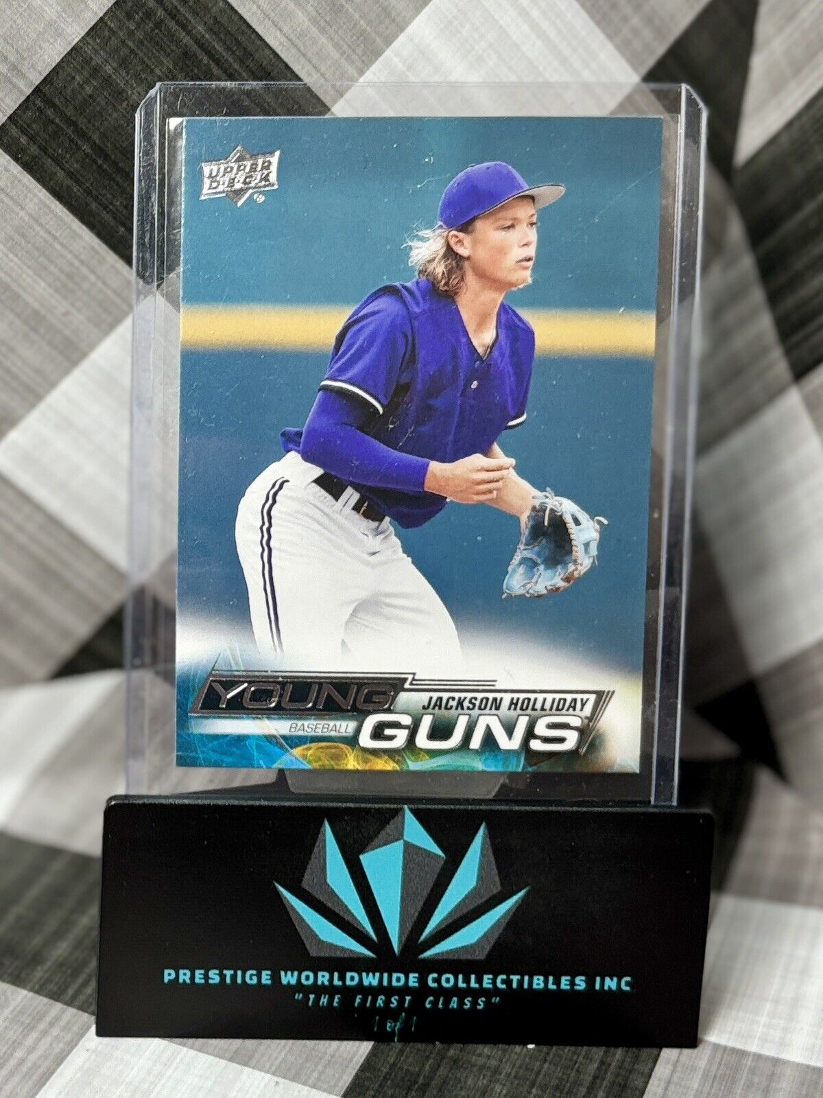 Jackson Holliday 2023-24 Upper Deck Goodwin Champions Young Guns #YG6 Orioles RC