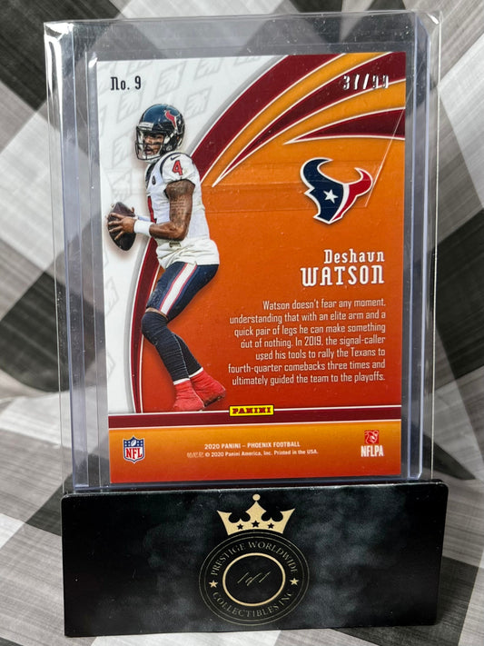 Deshaun Watson 2020 Phoenix Orange Flame Throwers /99 #9 Texans & Browns