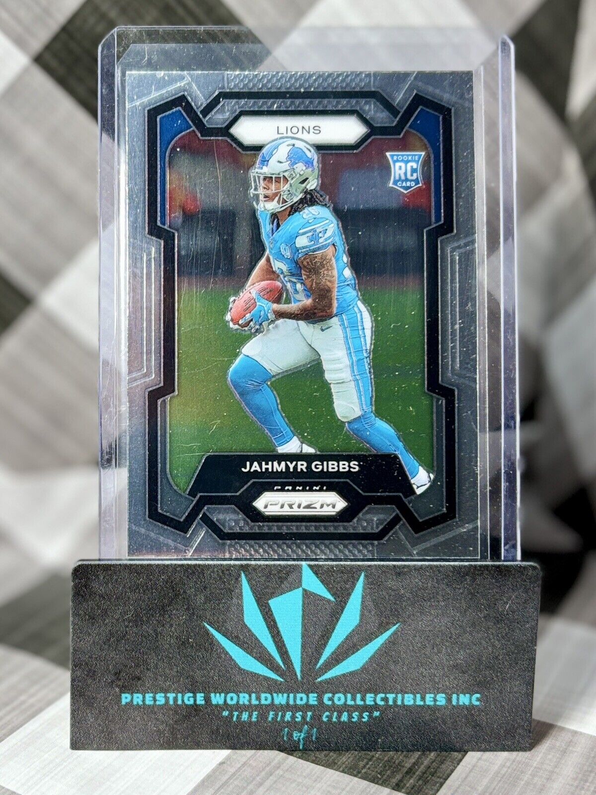 Jahmyr Gibbs 2023 Panini Prizm Base Rookie #331 Detroit Lions RC