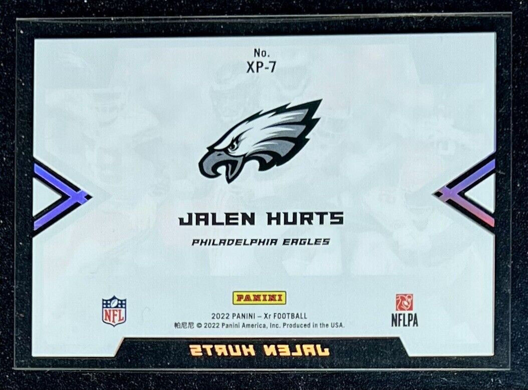 JALEN HURTS 2022 Xr X-PLOITS SSP CASE HIT #XP-7 PHILADELPHIA EAGLES ACETATE🔥