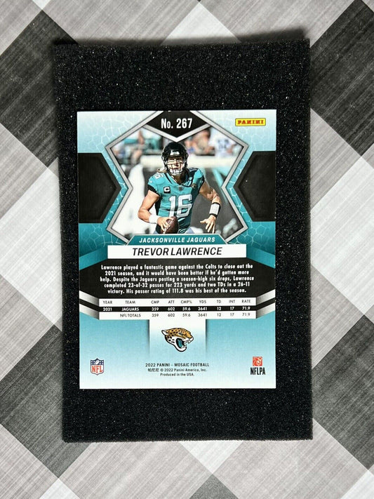 TREVOR LAWRENCE 2022 Mosaic National Pride #267 - Jacksonville Jaguars