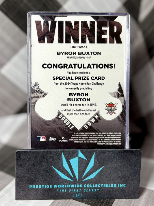 Byron Buxton 2024 Topps Home Run Challenge Double Down Winner 3/5 #HRCDW-14 MIN