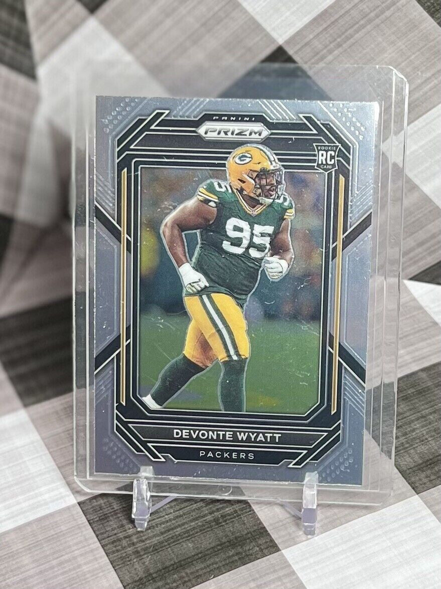2022 Panini Prizm Devonte Wyatt Rookie Base #377 - Green Bay Packers Georgia RC