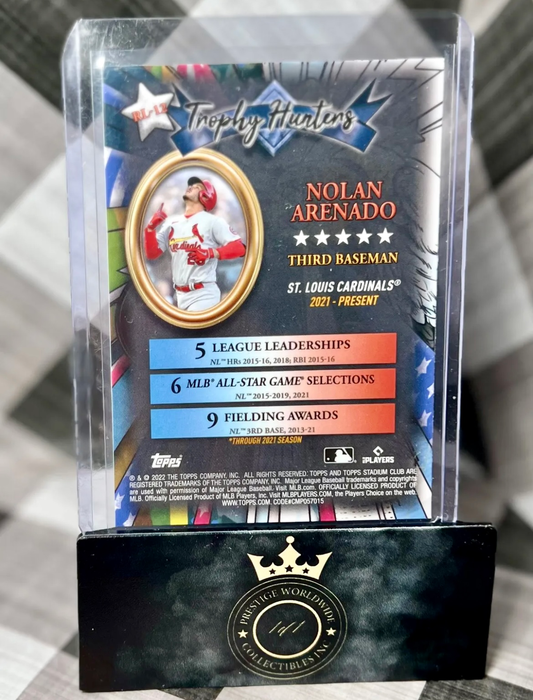 Nolan Arenado 2022 Topps Trophy Hunters #RL-12 - STL Cardinals