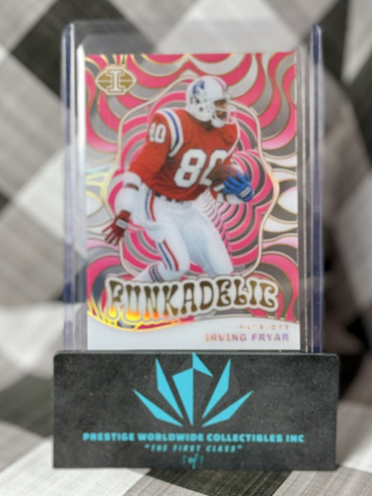 Irving Fryar 2023 Illusions Pink Funkadelic /399 #7 New England Patriots SP