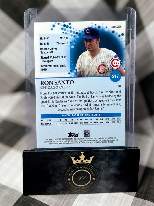Ron Santo 2022 Topps Pristine Refector #217