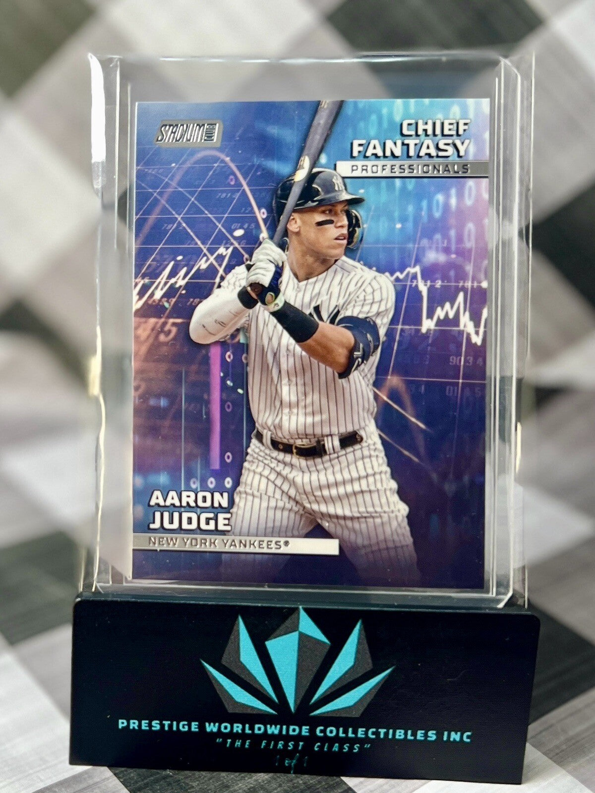 Aaron Judge 2023 Topps Stadium Club Chief Fantasy Professionals #CFPRO-4 Yankees