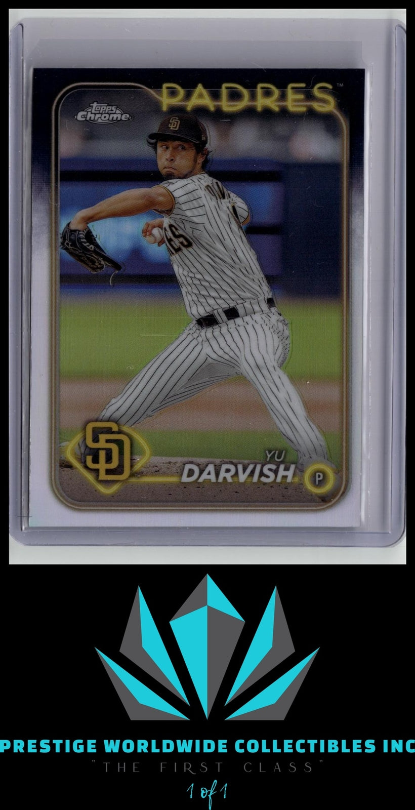 Yu Darvish 2024 Topps Chrome #237 San Diego Padres