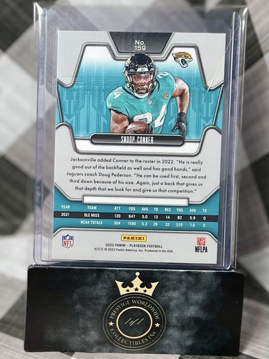 Snoop Conner 2022 Panini Playbook Rookie Purple #159 Jacksonville Jaguars RC