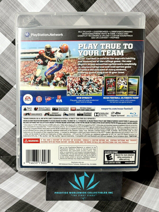 NCAA Football 14 (PlayStation 3, 2013)
