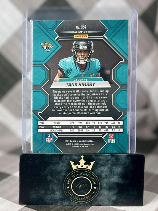 Tank Bigsby 2023 Mosaic Blue Reactive Rookie #364 Jacksonville Jaguars RC
