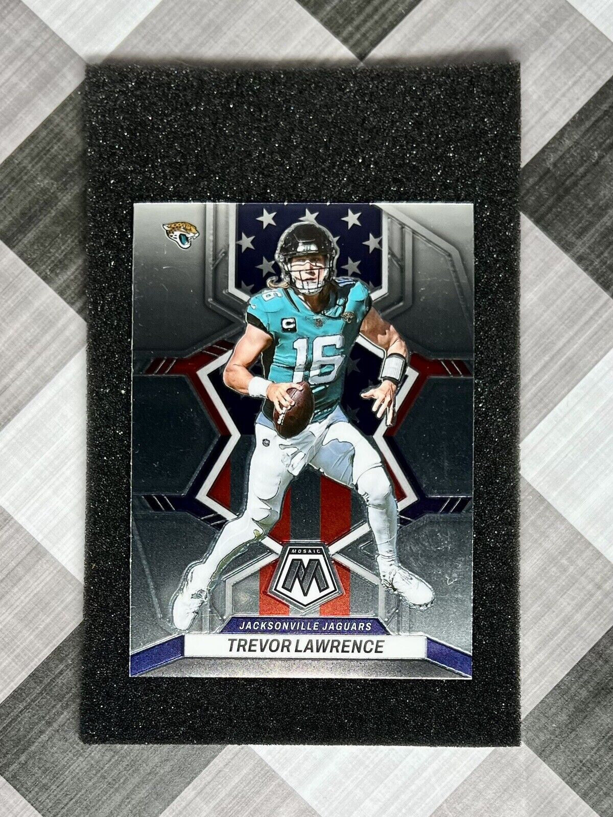 TREVOR LAWRENCE 2022 Mosaic National Pride #267 - Jacksonville Jaguars