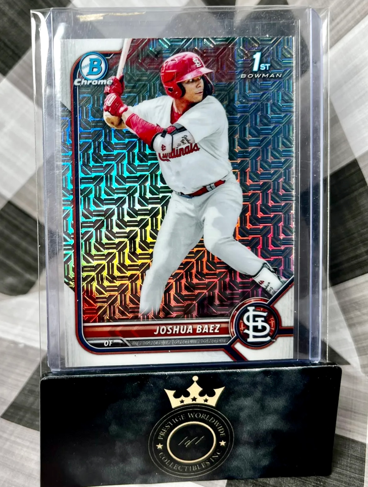 Joshua Baez mojo 2022 Bowman Chrome Prospects #BCP-112 - STL Cards