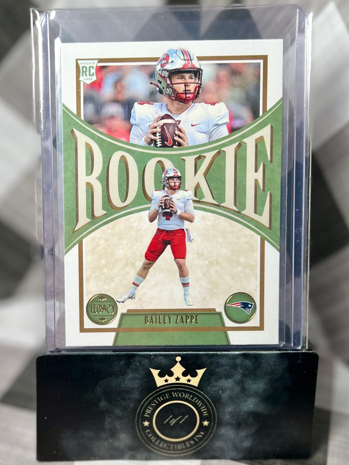Bailey Zappe 2022 Legacy Rookie #147