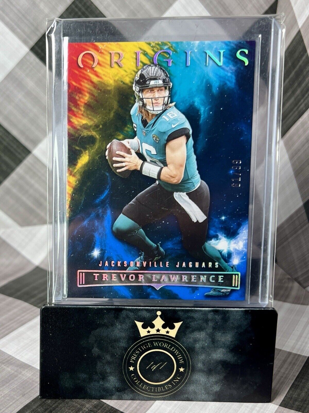 Trevor Lawrence 2022 Panini Origins Orange /199 #47 Jacksonville Jaguars SP