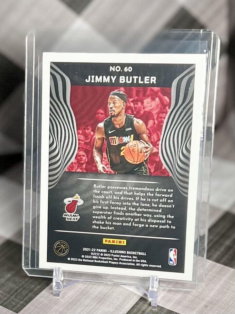 Jimmy Butler 2021-22 Panini Illusions Trophy Collection Bronze #60 - Miami Heat