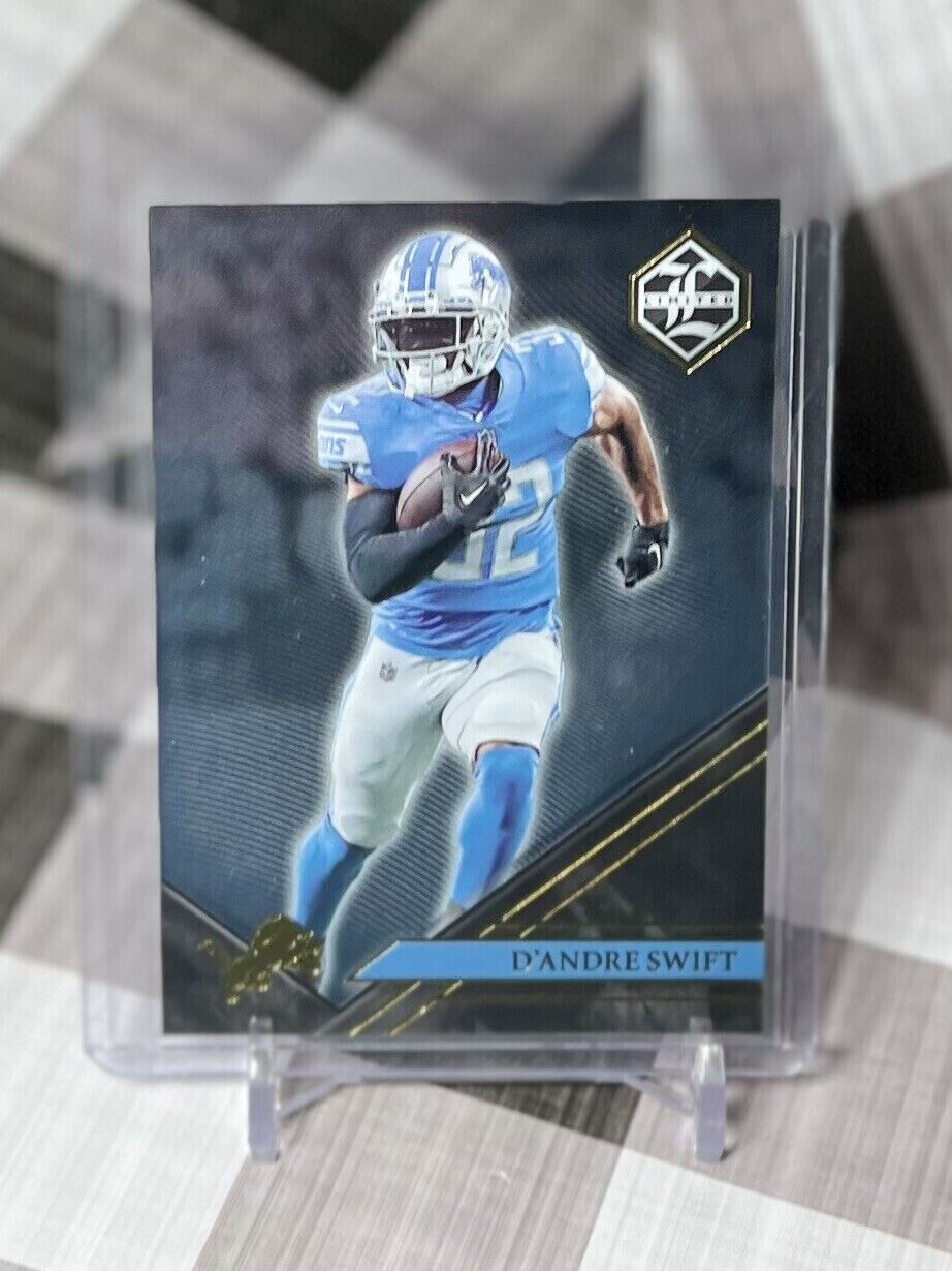 D'ANDRE SWIFT 2022 Panini Limited Base #38 - DETROIT LIONS & GEORGIA