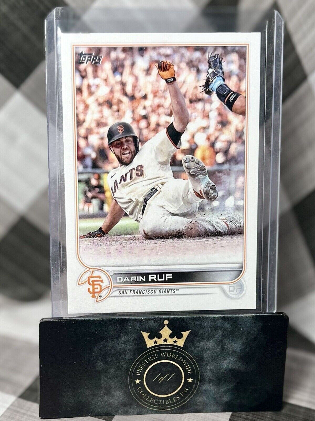 Darin Ruf 2022 Topps Update Advanced Stats Parallel 06/300 #US106 - SF GIANTS SP