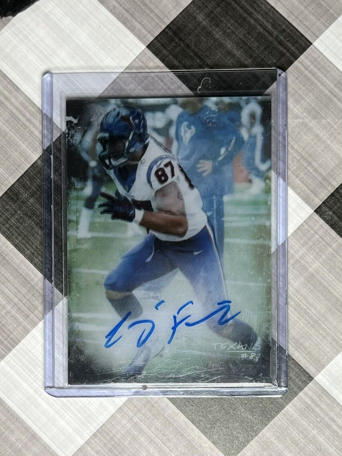 2014 Topps Translucent CJ Fiedorowicz Rookie Auto RC
