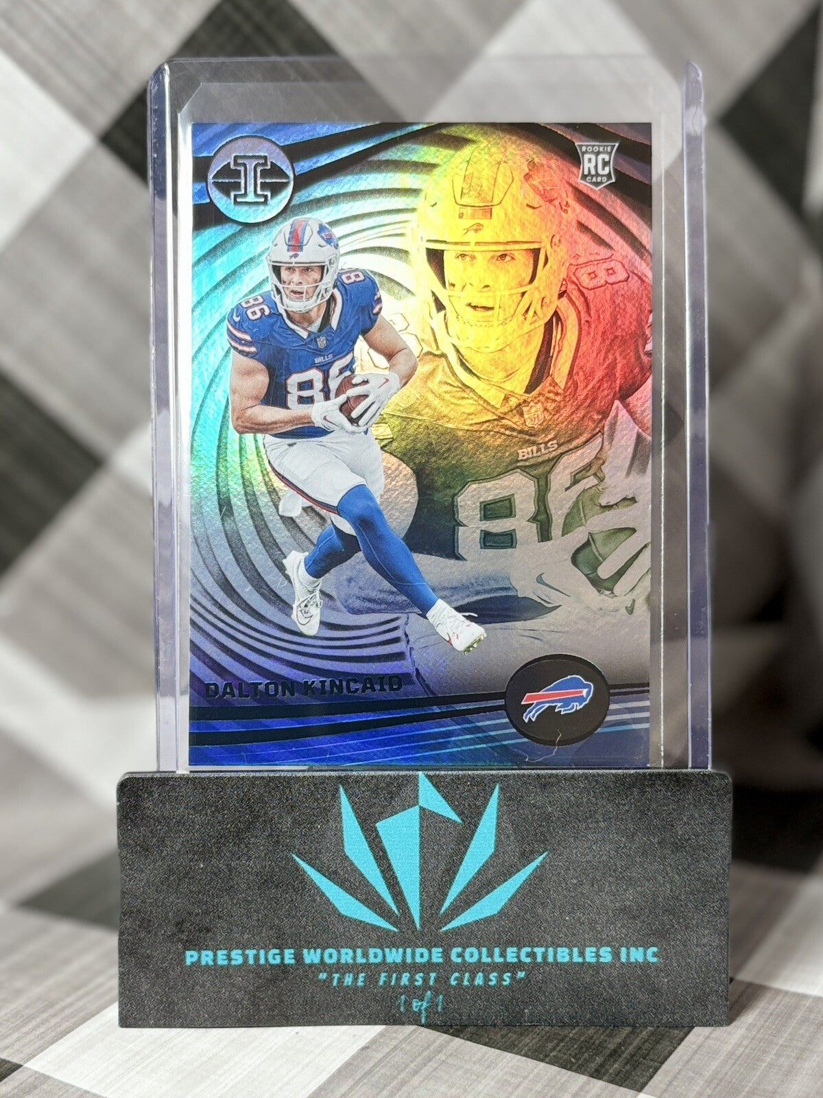 Dalton Kincaid 2023 Panini Illusions Rookie #13 Buffalo Bills RC