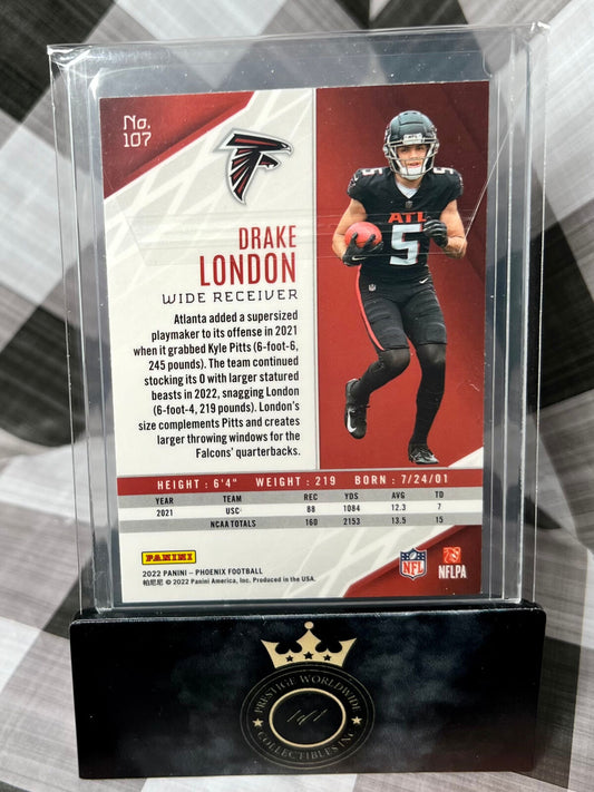 Drake London 2022 Phoenix Silver Rookie