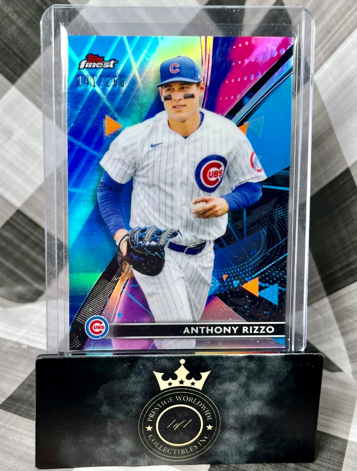 Anthony Rizzo 2021 Topps Finest /250 #67 - CHI Cubs