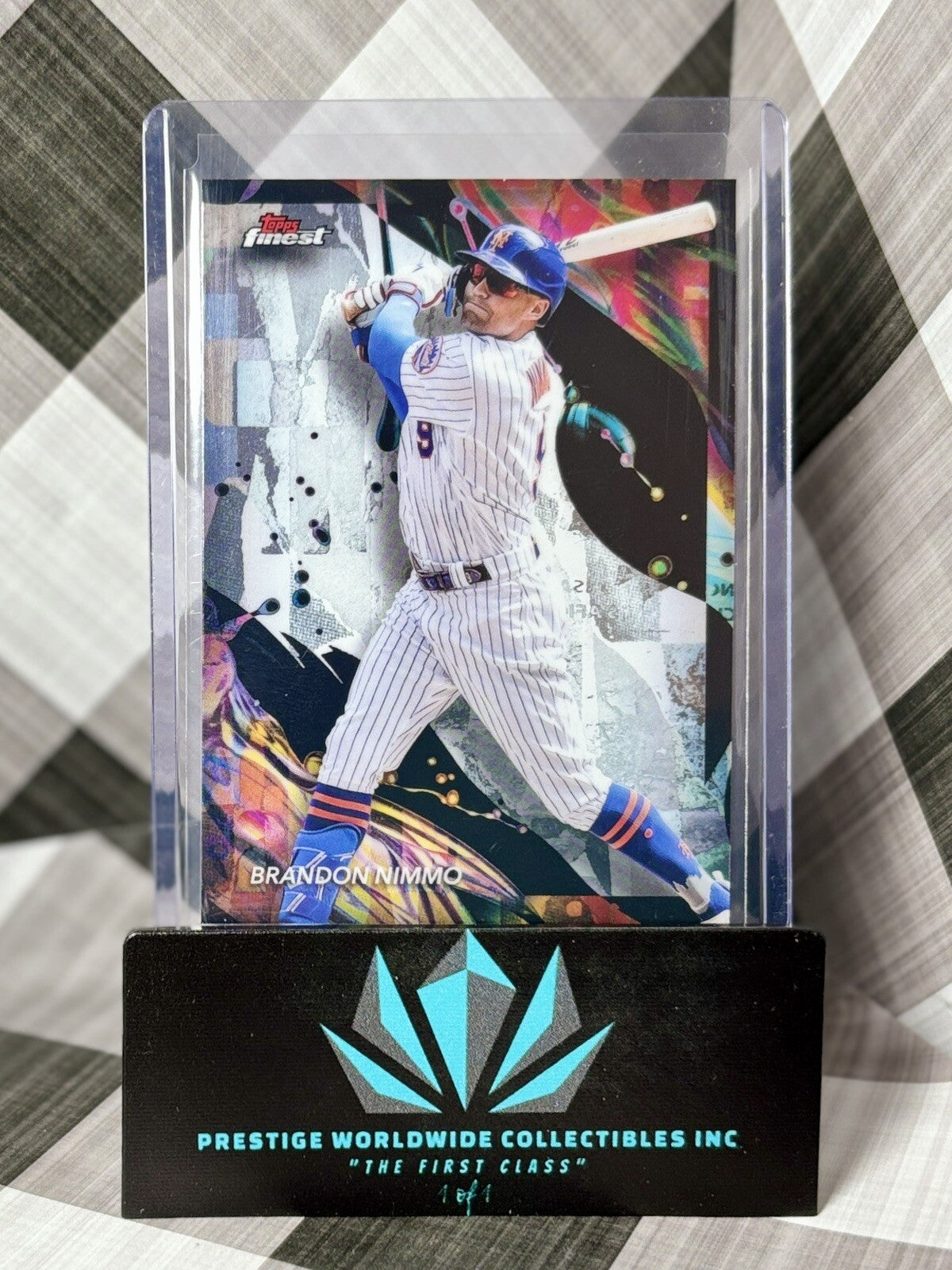 2024 Topps Finest Brandon Nimmo Uncommon Subset SP