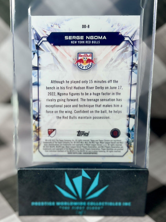 Serge Ngoma 2023 Topps Chrome MLS Derby Diamonds Rookie /99 #DD-8 New York RC