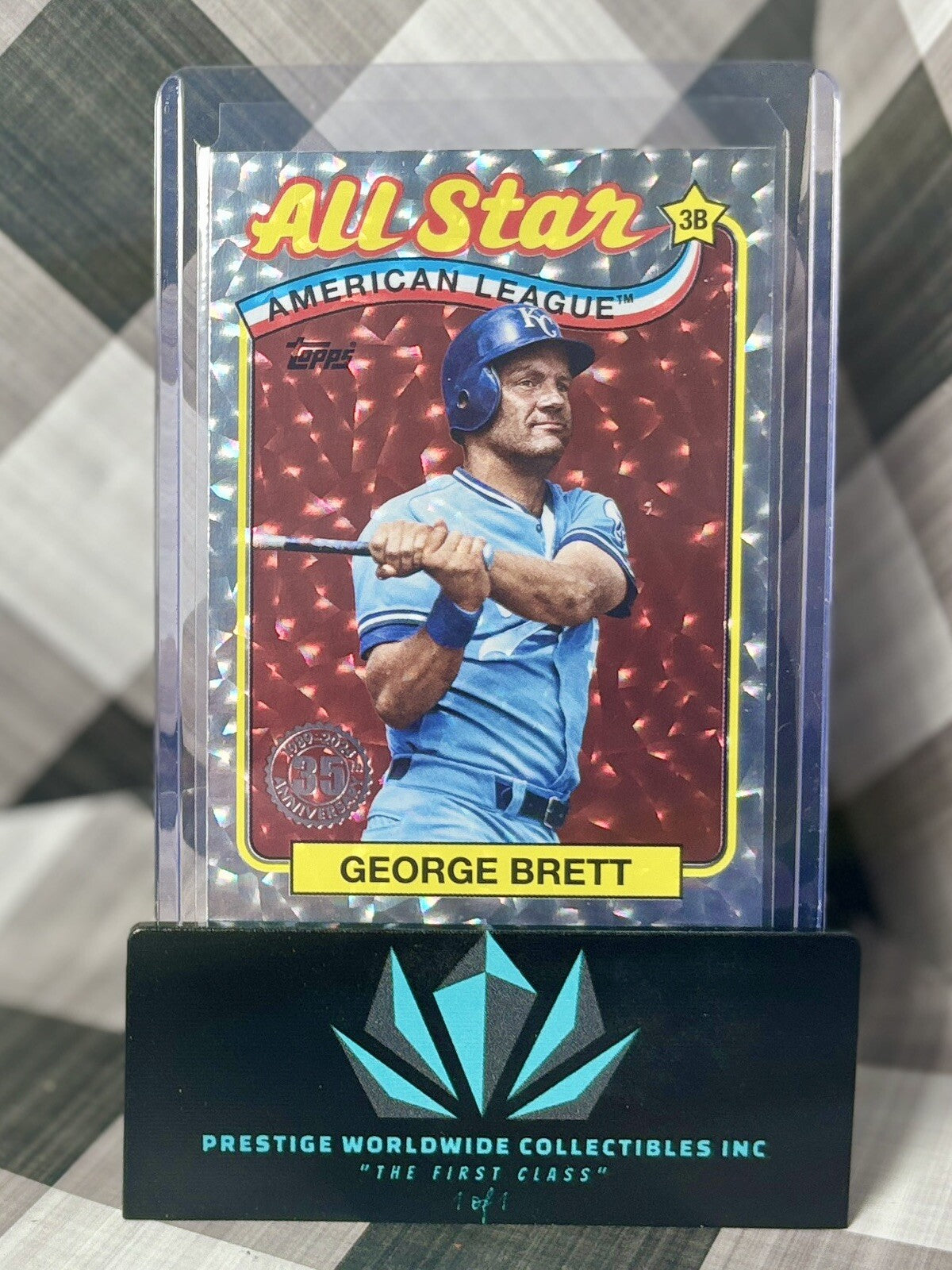 George Brett 2024 Topps Series 2 All-Star Silver Foil 1989 #89ASB-39 KC Royals