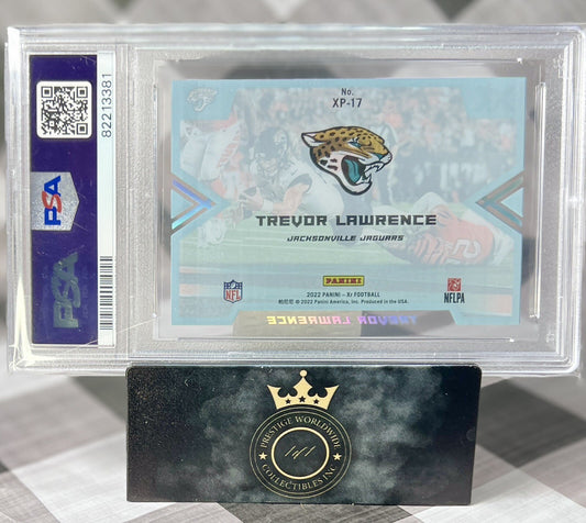 Trevor Lawrence 2022 Panini Xr X-Ploits Case Hit PSA 9 #XP-17 JAC Jaguars SSP