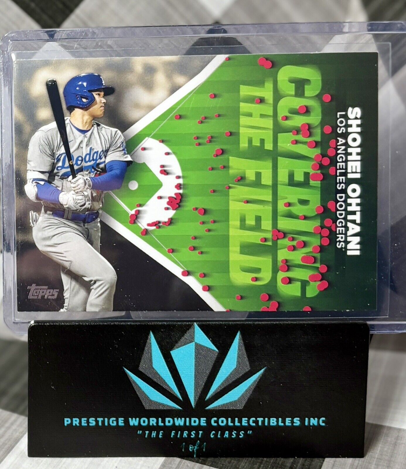 Shohei Ohtani 2024 Topps Series 2 Covering the Field #CTF-3 Los Angeles Dodgers