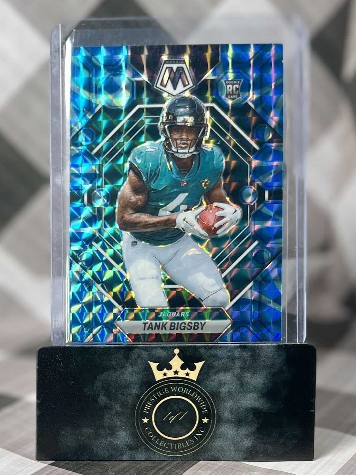 Tank Bigsby 2023 Mosaic Blue Reactive Rookie #364 Jacksonville Jaguars RC