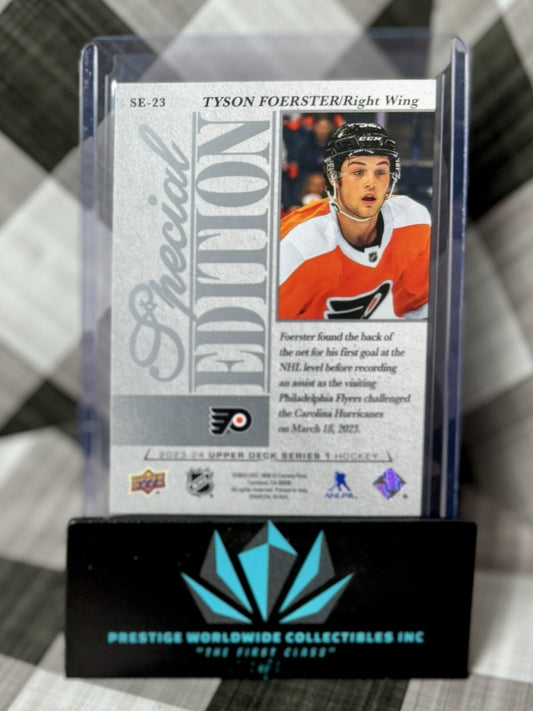Tyson Foerster 2023-24 Upper Deck Special Edition Rookie #SE-23 PHI Flyers RC