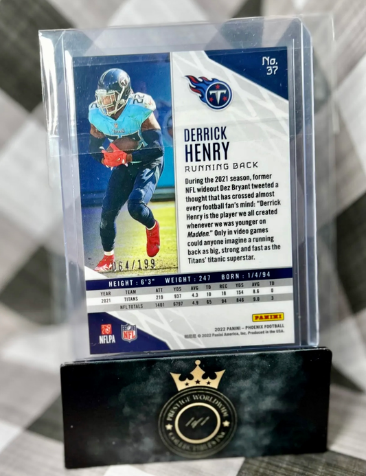 Derrick Henry 2022 Phoenix Pink /199 #37 - TEN Titans