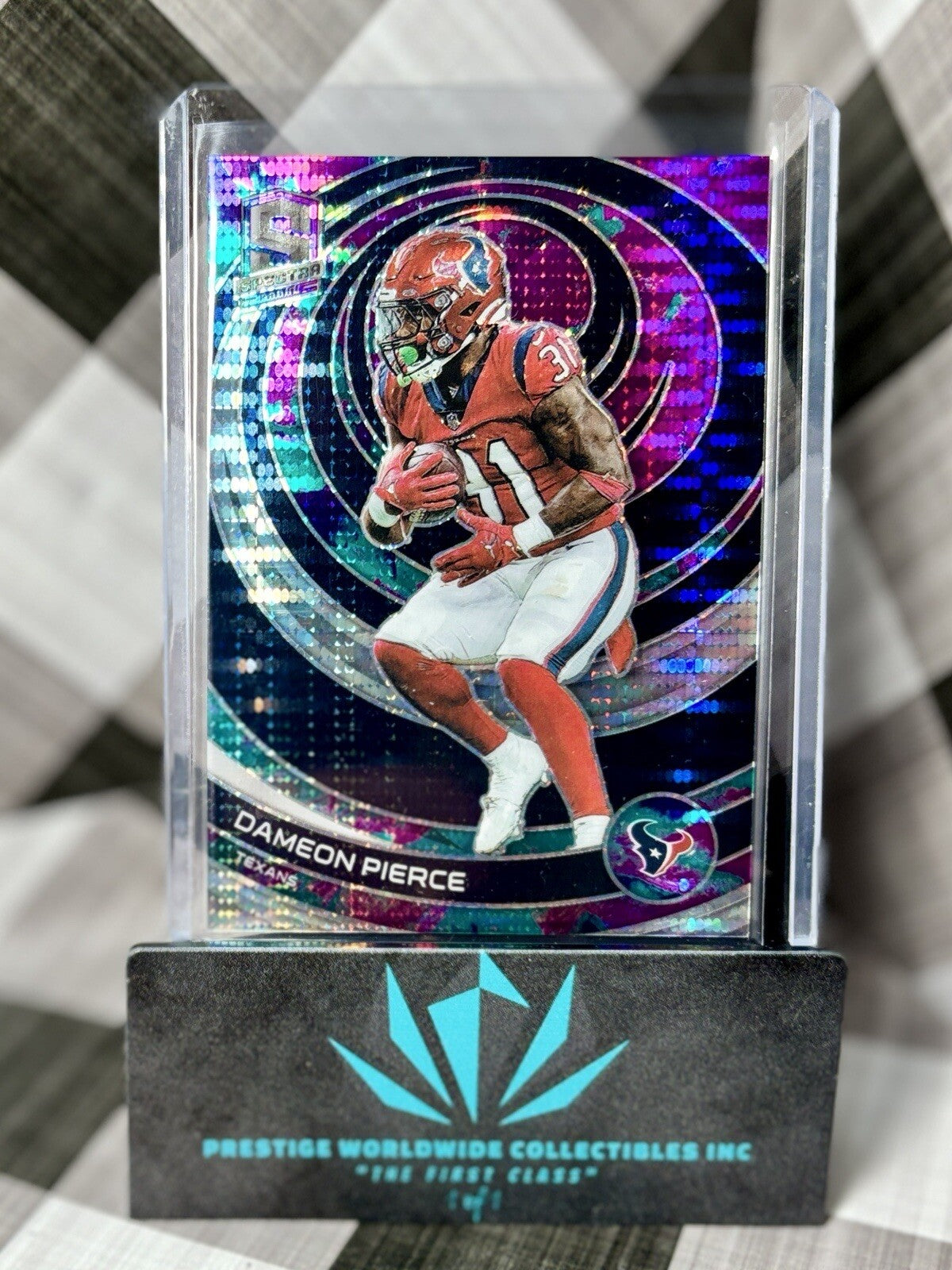 Dameon Pierce 2023 Panini Spectra Celestial /99 #35 Houston Texans