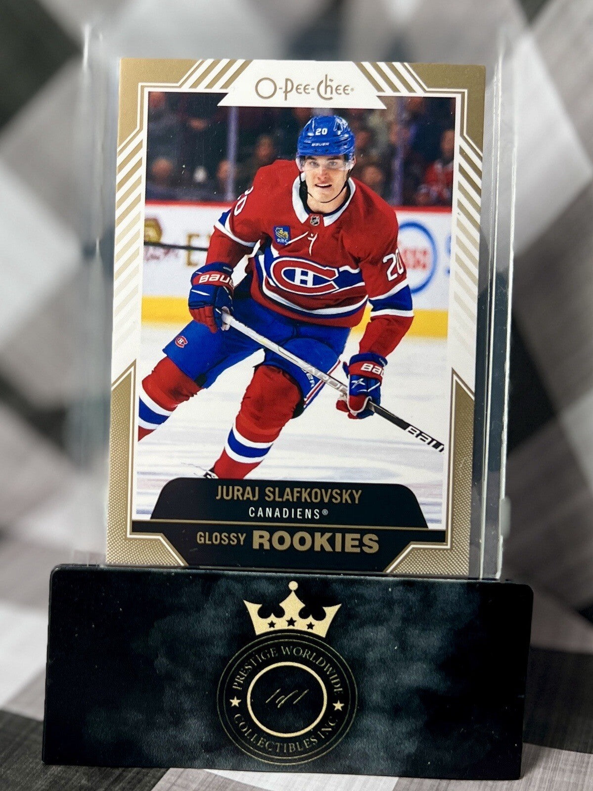 Juraj Slafkovsky 2022-23 Upper Deck OPC Glossy Rookies Rookie #R-20 Canadiens RC