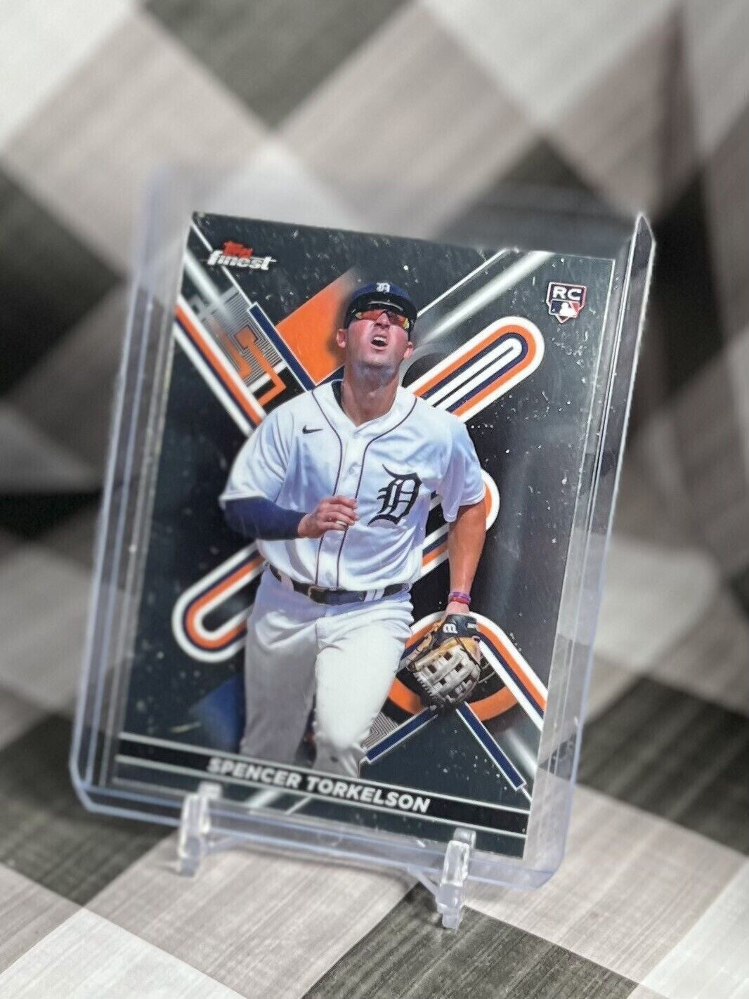 Spencer Torkelson 2022 Topps Finest MLB Silver Rookie Card #84 Detroit Tigers RC